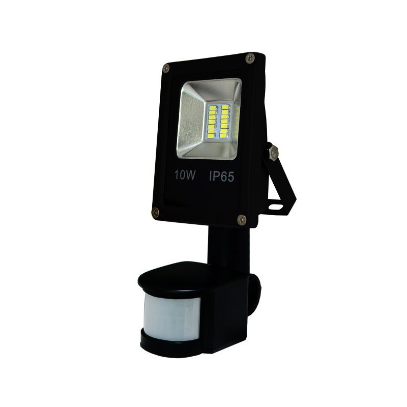 Lampa zewnętrzna LED ART PIR z czujnkiem ruchu, 10W, 600lm, IP65, AC80-265V, 4000K - biała neutralna