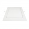 Panel LED ART SLIM podtynkowy kwadratowy 22cm, 18W, 1260lm, AC80-265V, 3000K - biała ciepła - zdjęcie 2
