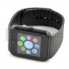 SmartWatch GT08 NFC SIM czarny - inteligetny zegarek z funkcją telefonu - zdjęcie 2
