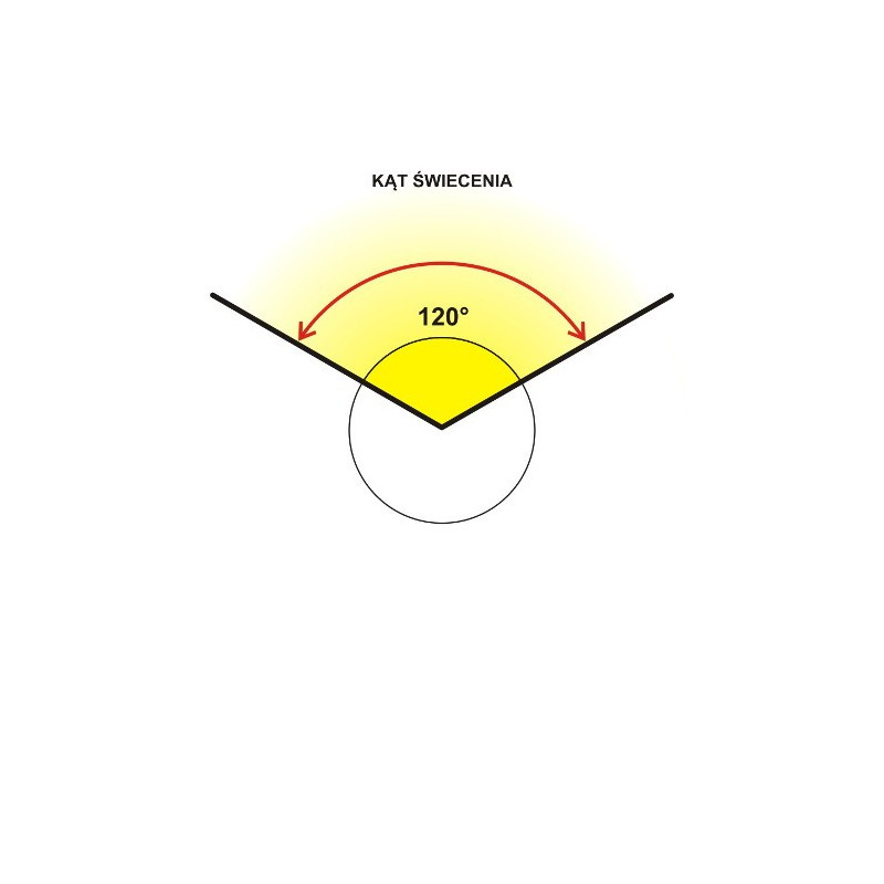 Tuba LED ART T5 aluminiowa, 115cm, 18W, 1600lm, AC230V, 6500K - biała zimna