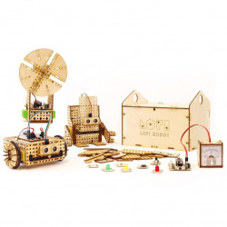 Lofi Robot - zestaw do budowy robota - wersja Edubox