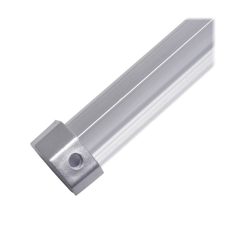 Profil aluminiowy ALU C1 do pasków LED - narożny - 1m