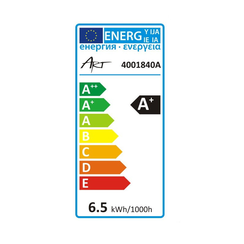 Żarówka LED ART, ceramiczna, GU10, 6,5W, 520lm, barwa ciepła