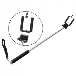 Selfiestick dla smartfonów - SF-101 Bluetooth - czarny