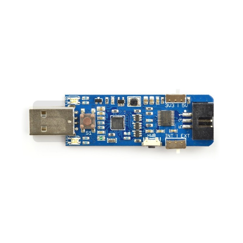Programator AVR MKII MINI zgodny z MKII ISP - złącze USB