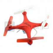 Dron quadrocopter OverMax X-Bee drone 3.1 Plus 2.4GHz z kamerą - czerwony - 34cm + 2 dodatkowe akumulatory