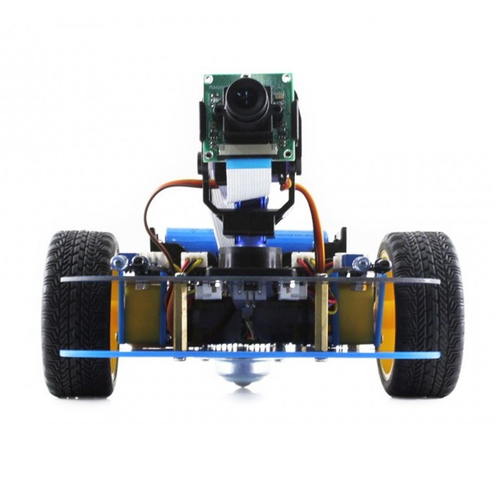 AlphaBot - Pi Acce Pack - 2-kołowa platforma robota z czujnikami i napędem DC oraz kamerą dla Raspberry Pi