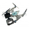 Dron quadrocopter OverMax X-Bee drone 7.1 2.4GHz z gimbalem i kamerą HD - 65cm + dodatkowy akumulator + ekran - zdjęcie 2