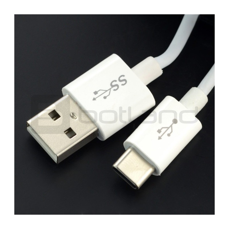 Przewód USB 2.0 typ A - USB 2.0 typ C Tracer - 1,5m biały