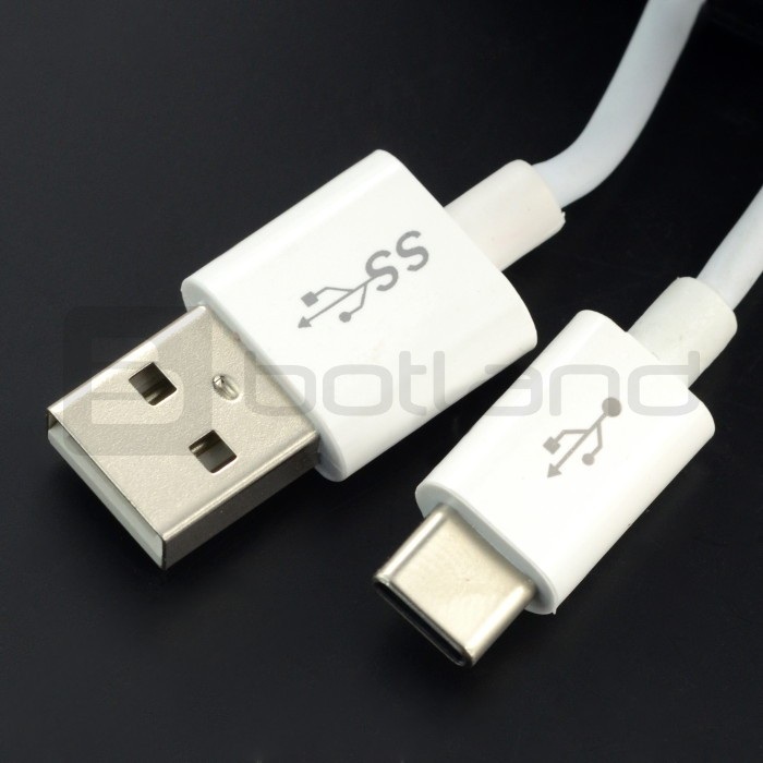 Przewód USB 2.0 typ A - USB 2.0 typ C Tracer - 3m biały