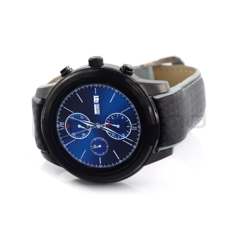 SmartWatch LEM5 czarny - inteligetny zegarek