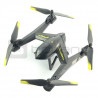 Dron quadrocopter OverMax X-Bee drone 5.5 FPV 2.4GHz z gimbalem i kamerą HD - 63cm + dodatkowy akumulator + ekran - zdjęcie 1