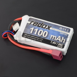 Pakiet Li-Pol Redox 1100 mAh 7.4V 20C