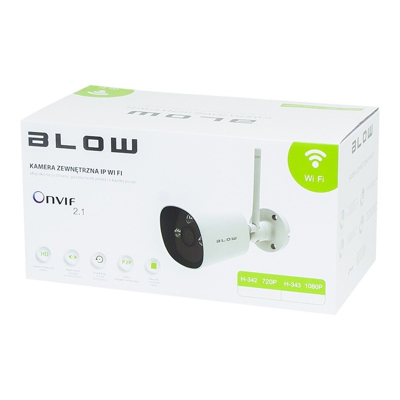 Kamera IP Blow H-343 zewnętrzna WiFi 1080p