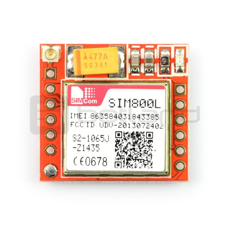 Moduł GSM GPRS - SIM800L - do Arduino i Raspberry Pi