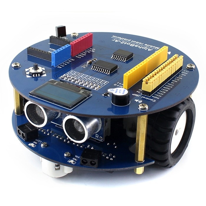 AlphaBot2 - Ar Acce Pack - 2-kołowa platforma robota z czujnikami i napędem DC oraz wyświetlaczem OLED