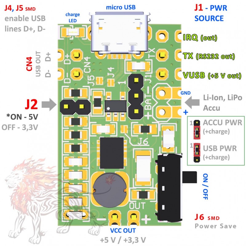 ATB DIGI-LION - ładowarka akumulatorów, przetwornica DC-DC, mikrokontroler - 3w1