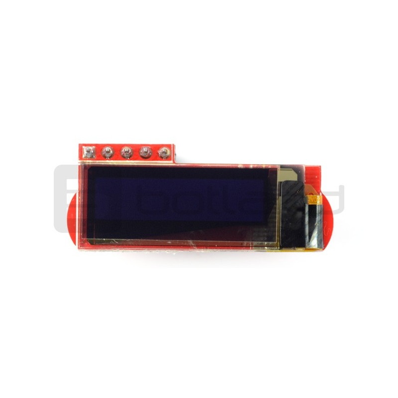 Moduł wyświetlacza OLED 0,91" 128x32px dla Raspberry Pi