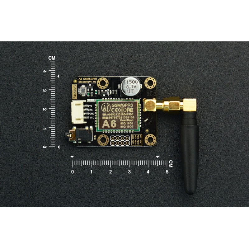 DFrobot Gravity UART A6 - moduł GSM i GPRS