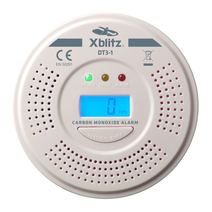 Czujnik czadu i gazu - Xblitz Carbon Monoxide Alarm DT3-1