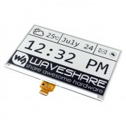 Waveshare E-paper E-Ink 7,5'' 640x384px - wyświetlacz z nakładką HAT
