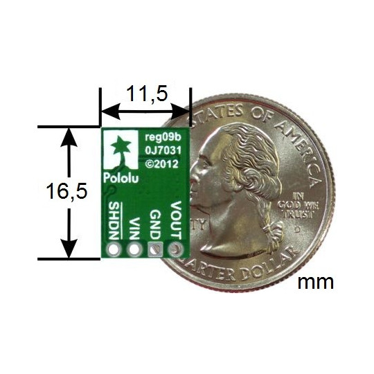 S7V8A - підвищувальний/знижувальний перетворювач - 2,5-8 В 1 А - Pololu 2118