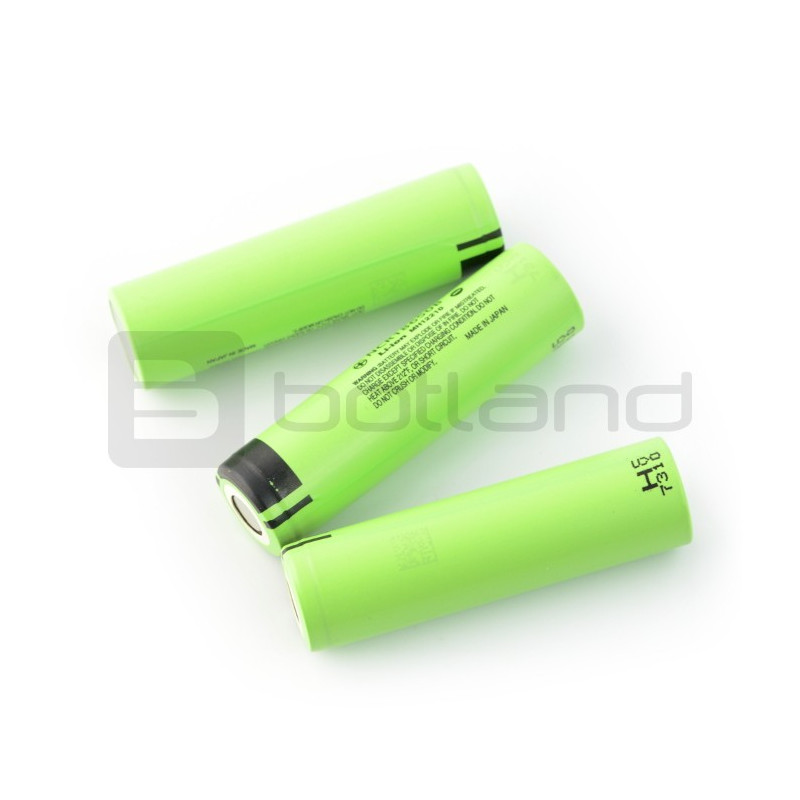 Ogniwo 18650 Li-Ion Panasonic NCR18650B 3400mAh