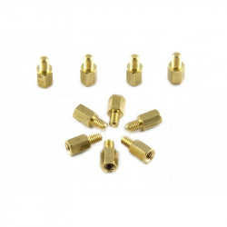 MakeBlock - dystans mosiężny M4x8 - 10szt.