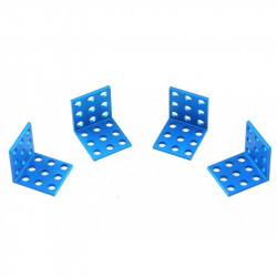 MakeBlock - uchwyt 3x3 - niebieski - 4szt.