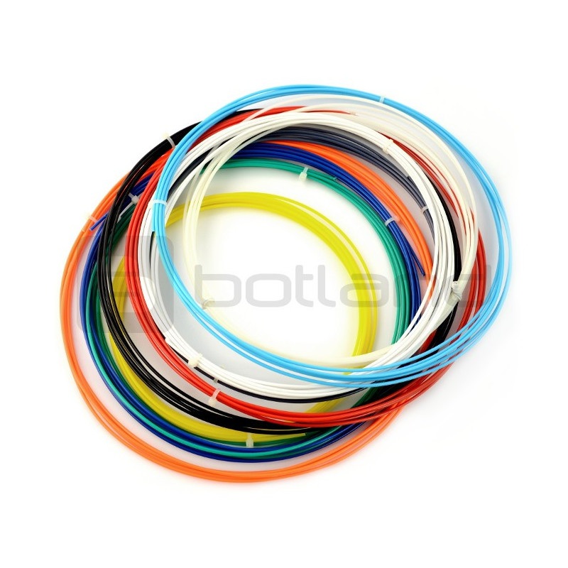 Zestaw Filamentów Velleman ABS 1,75mm - 10 kolorów