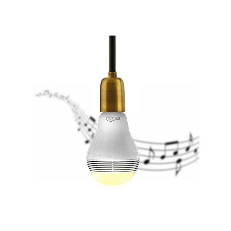Smartlight MT3147 BT - inteligentna żarówka LED RGB z głośnikiem Bluetooth, E37, 5W, 350lm