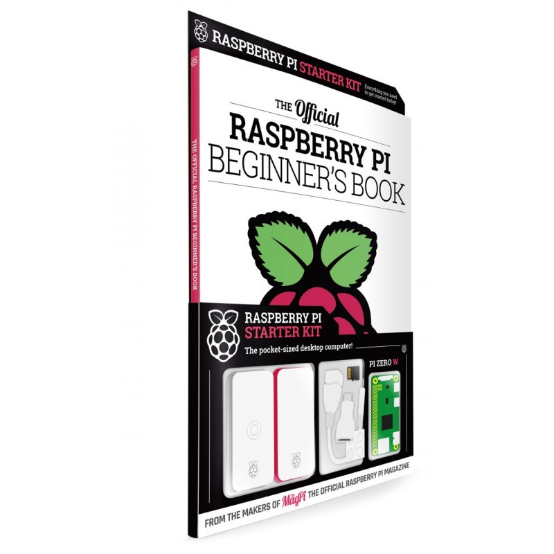 Raspberry Pi Beginner's Book - oficjalny poradnik + zestaw Raspberry Pi Zero W