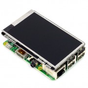 HyperPixel - Ekran dotykowy pojemnościowy LCD TFT 3,5'' 800x400px GPIO dla Raspberry Pi 3/2/B+/Zero