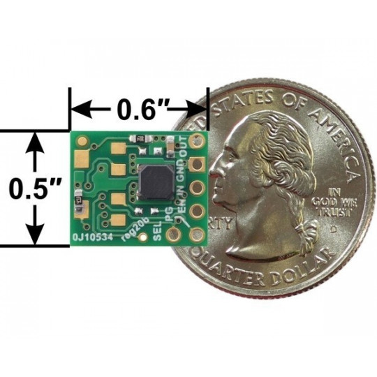 S9V11F3S5C3 - підвищувальний/знижувальний перетворювач - 3.3V 1.5A - з функцією відключення за низької напруги - Pololu 2873