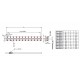 MakeBlock 60008 - belka 0824-048 - niebieski - 4szt. MakeBlock 60008 - belka 0824-048 - niebieski - 4szt.
