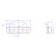 MakeBlock 60703 - belka 0412-044 - niebieski - 4szt. MakeBlock 60703 - belka 0412-044 - niebieski - 4szt.