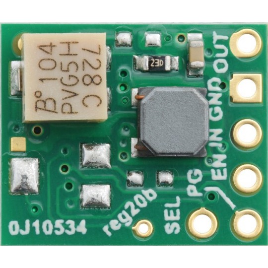 S9V11MA - підвищувальний/понижуючий перетворювач - регульований 2,5-9 В 1,5 А - Pololu 2869