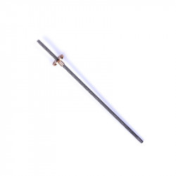 MakeBlock 84050 - pręt T6 L256mm i nakrętka z kołnierzem