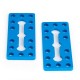 MakeBlock 61232 - płytka 0324-056 - niebieski - 2szt. MakeBlock 61232 - płytka 0324-056 - niebieski - 2szt.