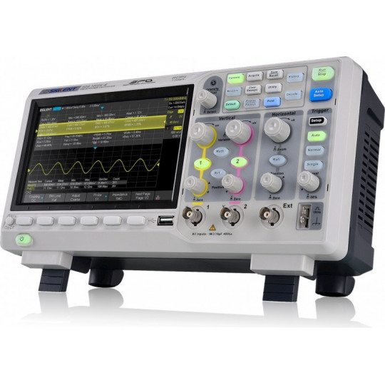 Двухканальный осциллограф Siglent SDS1202X-E 200 МГц