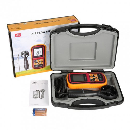 Анемометр / анемометр Benetech GM8901 - ротор 4 плеча