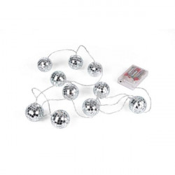 Girlanda LED - lustrzane kulki - 10szt.
