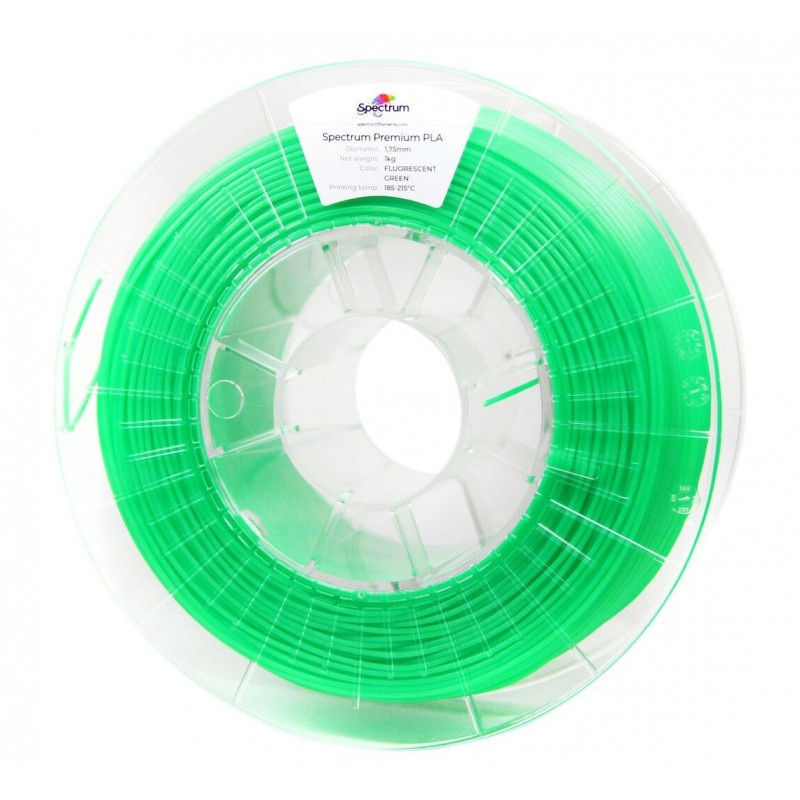Filament Spectrum PLA 1,75mm 1kg - fluorescent green