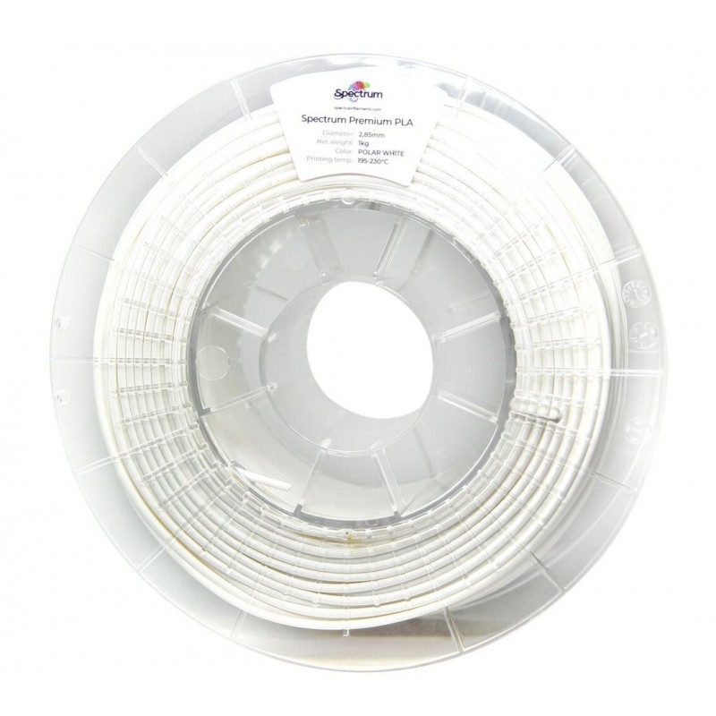 Filament Spectrum PLA 2,85mm 1kg - polar white