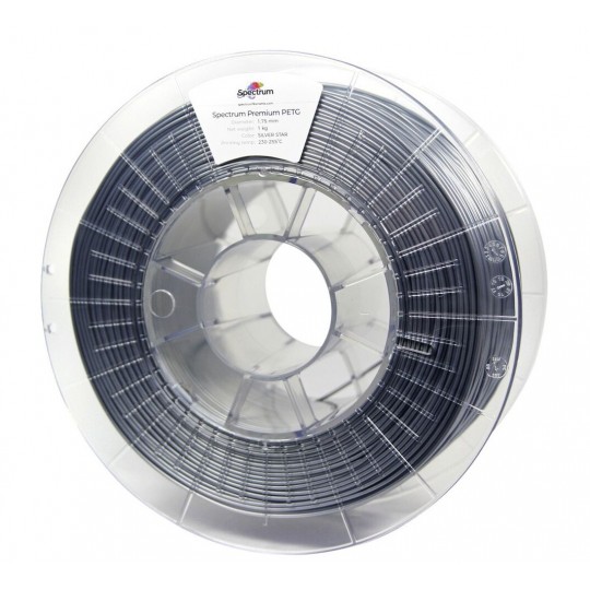 Філамент Spectrum PETG 1.75 мм 1 кг - Silver Star