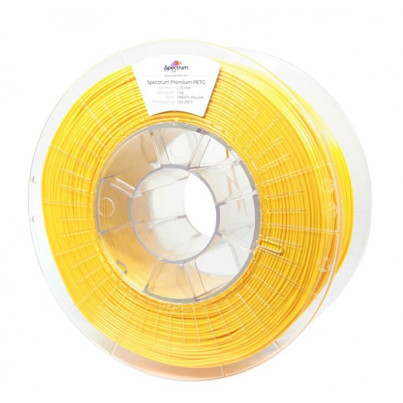 Filament Spectrum PETG 1,75mm 1kg - Tweety Yellow