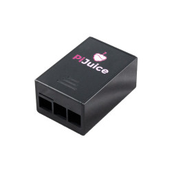Obudowa dla Raspberry Pi oraz PiJuice HAT - Short Case - czarna