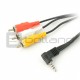 Przewód Jack 3,5 mm 4 polowy - 3 x RCA 3 m Przewód Jack 3,5 mm 4 polowy - 3 x RCA 3 m