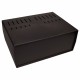Obudowa plastikowa Kradex Z39 wentylowana - 296x218x119mm czarna Obudowa plastikowa Kradex Z39 wentylowana - 296x218x119mm czarna