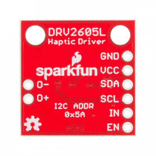 DRV2605L - драйвер тактильного двигуна I2C - SparkFun ROB-14538